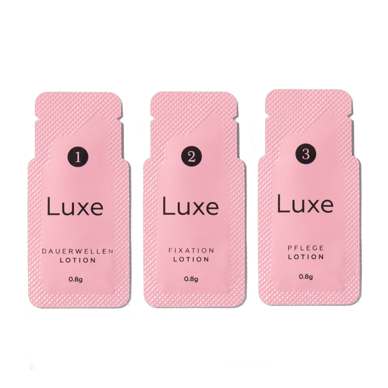 Luxe Cosmetics, Luxe Cosmetica, Luxe, Luxe Sachet Refill, Sachets, Sachet